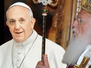 Φωτογραφία για ΣΥΓΚΛΟΝΙΣΤΙΚΗ ΣΤΙΓΜΗ: Δείτε πως υποδέχτηκε ο Πατριάρχης Βαρθολομαίος τον Πάπα Φραγκίσκο στο Φανάρι.. [video]