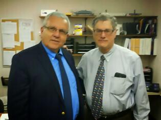 Φωτογραφία για Συνάντηση με το σύμβουλο του Ομπάμα για τον Εμπόλα για τον καθηγητή Στεφανάδη