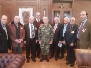 Φωτογραφία για Επίσκεψη του Συνδέσμου Εφέδρων Αξιωματικών Λάρισας στον Διοικητή 1ης Στρατιάς