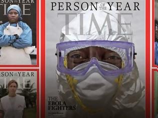 Φωτογραφία για Time: Οι «μαχητές» κατά του Έμπολα και το «πρόσωπο της χρονιάς» [video]