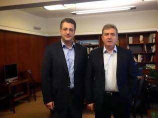 Φωτογραφία για Συνάντηση του περιφερειάρχη κ. Μακεδονίας Απ. Τζιτζικωστα με τον Χρυσοχοΐδη για μετρό και αντιπλημμυρικά