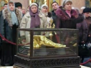Φωτογραφία για Λείψανο του Αποστόλου Ανδρέα προσφέρθηκε σε εκκλησία του μαρτυρικού Ντόνετσκ [photos]
