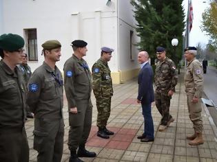 Φωτογραφία για Επίσκεψη Υπουργού  Άμυνας της Αυστρίας στο Ευρωστρατηγείο Λάρισας