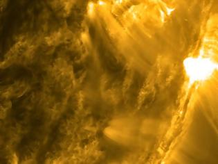 Φωτογραφία για Εντυπωσιακό βίντεο της NASA από ισχυρή ηλιακή έκρηξη!