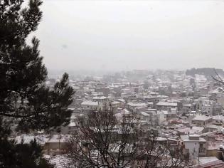 Φωτογραφία για Χιόνια και τσουχτερό κρύο στη Μακεδονία