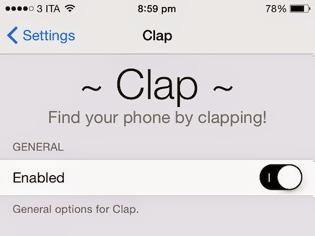 Φωτογραφία για Clap: cydia tweak new v0.1 ($0.99)....ένα βοήθημα για τους αφηρημένους