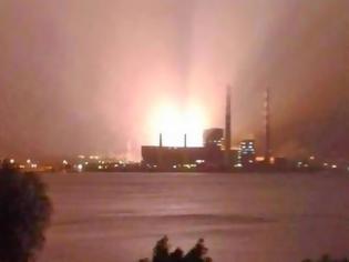Φωτογραφία για Βίντεο που σοκάρει: Η στιγμή της έκρηξης στο Αλιβέρι!