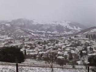 Φωτογραφία για Στους -10 βαθμούς η θερμοκρασία στα χιονισμένα Καλάβρυτα