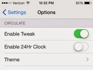 Φωτογραφία για Circulate: Cydia tweak new ...Αλλάξτε το εικονίδιο του ρολογιού