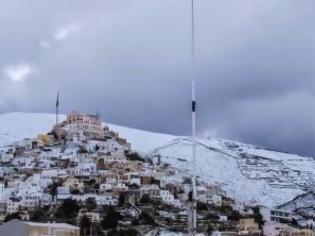 Φωτογραφία για Οδοιπορικό της Κοινής Γνώμης στην Χιονισμένη Σύρο!