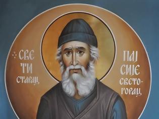 Φωτογραφία για 5880 - Τοιχογραφία του Αγίου Παϊσίου στο Βελιγράδι