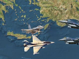 Φωτογραφία για Σκληρές Εμπλοκές των F-16 της 115 με οπλισμένα Τούρκικα μαχητικά που παραβίασαν FIR Αθηνών & Λευκωσίας!