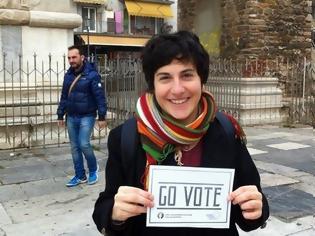 Φωτογραφία για Go Vote: Νέοι από όλοι την Ευρώπη ζήτησαν από τους Θεσσαλονικείς να ψηφίσουν... [photos]