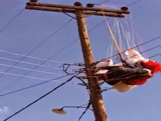Φωτογραφία για Ο αέρας πέταξε πάνω… σε ηλεκτροφόρα καλώδια 38χρονο Λιμενικό