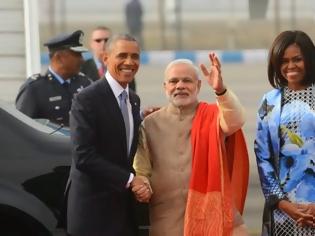 Φωτογραφία για Στο Νέο Δελχί ο Μπαράκ Ομπάμα