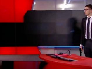 Φωτογραφία για Bίντεο-Ντοκουμέντο από την στιγμή της εισβολής ενόπλου στην ολλανδική τηλεόραση... [video]