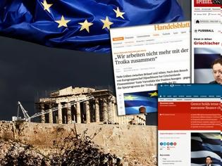 Φωτογραφία για «Πολεμικό κλίμα» Ελλάδας - τρόικας μεταδίδουν τα γερμανικά ΜΜΕ