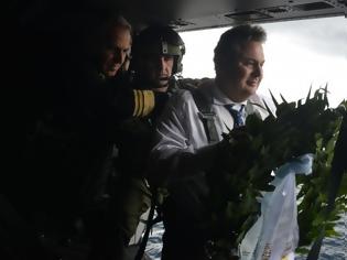 Φωτογραφία για Το βίντεο από την πτήση Καμμένου στα Ίμια που προκάλεσε ένταση
