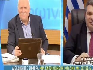 Φωτογραφία για Ωχ! Τι ζήτησε ο Πάνος Καμμένος από τον Παπαδάκη και τον άφησε άφωνο; [video]