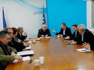 Φωτογραφία για Συνάντηση αντιπροσωπείας της ΚΕΔΕ με επικεφαλής τον πρόεδρο της Γ. Πατούλη με τον υπουργό Εσωτερικών Ν. Βούτση
