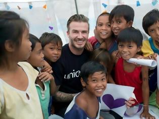 Φωτογραφία για UNICEF και Ντέιβιντ Μπέκαμ ξεκινούν το «7», μια νέα πρωτοβουλία για τα παιδιά σε κίνδυνο