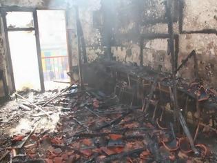 Φωτογραφία για Μεταφέρεται σε άλλο κτίριο το Δημοτικό σχολείο που κάηκε