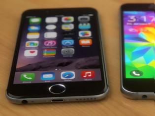 Φωτογραφία για Απίστευτες ομοιότητες του Samsung Galaxy S6 με το iPhone 6