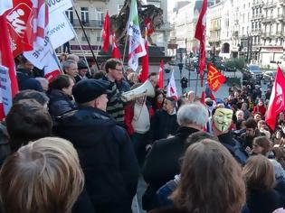 Φωτογραφία για Δείτε βίντεο από την πορεία στις Βρυξέλλες υπέρ της ελληνικής κυβέρνησης