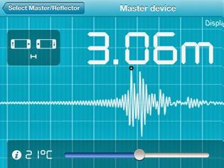 Φωτογραφία για Acoustic Ruler Pro: AppStore free today....Ένα ηλεκτρονικό μέτρο στο iphone σας