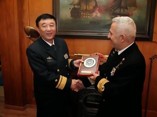 Φωτογραφία για Συνάντηση Αρχηγού ΓΕΝ με Διοικητή Κινεζικής Ν. Δύναμης