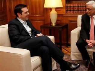 Φωτογραφία για Δείτε τι είπε ο Προκόπης Παυλόπουλος μετά την συνάντηση με τον Τσίπρα [video]