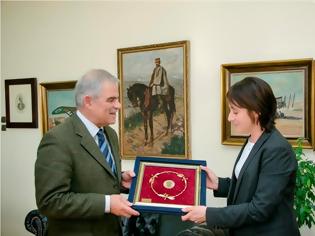 Φωτογραφία για Συνάντηση ΥΦΕΘΑ Νίκου Τόσκα με την Πρέσβη του Ισραήλ Irit Ben-Abba Vitale