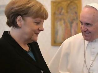 Φωτογραφία για Η Μέρκελ συναντήθηκε με τον Πάπα Φραγκίσκο!