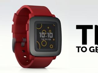 Φωτογραφία για H Pebble αποκαλύπτει το νέο Pebble Time smartwatch