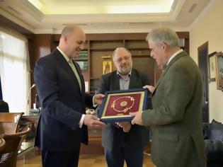 Φωτογραφία για Συνάντηση του ΥΦΕΘΑ Νίκου Τόσκα με τον Πρέσβη της Τουρκίας Kerim Uras