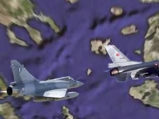 Φωτογραφία για Υπερπτήση Τουρκικών αεροσκαφών μεταξύ Λέσβου και Χίου
