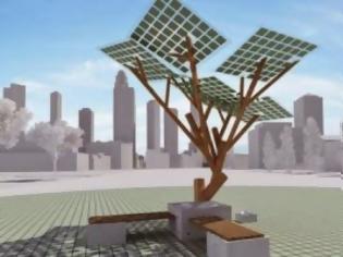 Φωτογραφία για Ισραηλινοί κατασκεύασαν δέντρο με ηλιακούς συλλέκτες