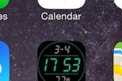 Digital Clock Icon: Cydia tweak new free