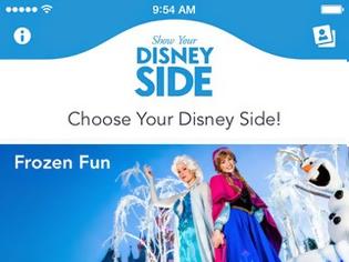 Φωτογραφία για Show Your Disney Side: AppStore new free....μεταμορφωθείτε σε παιδικό ήρωα