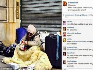Φωτογραφία για Η φωτογραφία που κάνει τον γύρο του διαδικτύου: Η άστεγη που διαβάζει Vogue! [photo]