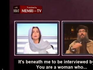 Φωτογραφία για Χαμός! Δείτε τι έκανε Λιβανέζα παρουσιάστρια όταν ισλαμιστής της είπε: «Είσαι γυναίκα, ΣΚΑΣΕ!» [video]