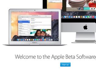 Φωτογραφία για Η Apple άνοιξε τις beta εκδόσεις σε όλους