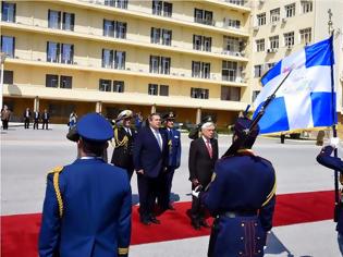 Φωτογραφία για Επίσημη επίσκεψη του Προέδρου της Δημοκρατίας κ. Προκόπη Παυλόπουλου στο ΥΠΕΘΑ