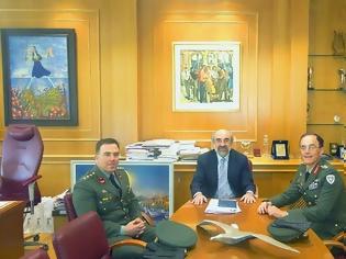 Φωτογραφία για Επίσκεψη του νέου Διοικητή της 12ης Μεραρχίας Πεζικού στον Δήμαρχο Αλεξανδρούπολης