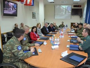 Φωτογραφία για Δικαστές και Εισαγγελείς του Στρατοδικείου-Αεροδικείου Λάρισας στο Ευρωπαϊκό Στρατηγείο