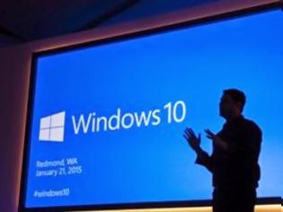 Φωτογραφία για Δωρεάν τα Windows 10 από τη Microsoft