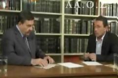 Kαρατζαφέρης: Δεν άφησα την Ελλάδα στον Πετσάλνικο...Δέχτηκα μεγάλο πόλεμο από κέντρα που ελέγχουν, κανάλια και γραφίδες στην Ελλάδα.