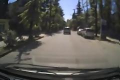 Συγκλονιστικό ατύχημα αυτοκινήτου από ανοιχτό φρεάτιο! [Video]