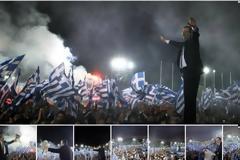 Καρέ - καρέ η μεγάλη συγκέντρωση Σαμαρά στο Ζάππειο