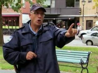 Φωτογραφία για VIDEO:AΠΙΣΤΕΥΤΗ ΦΑΡΣΑ:  Αστυνομικός πυροβολεί την μαριονέτα – κλέφτη!